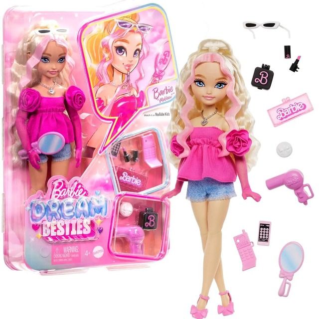 BARBIE Dream Besties lėlė Malibu, HYC21