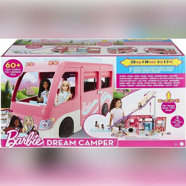 Barbie kemperis Barbie DreamCamper 60+ priedų