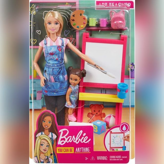 Barbie Lėlė Barbė tapybos mokykla GJM29 DHB63