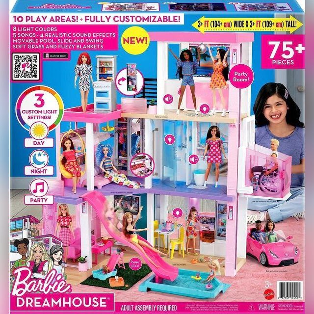 BARBIE svajonių namas su baseinu, Dream house GRG93