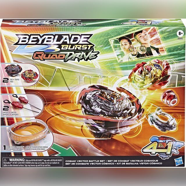Beyblade Burst QuadDrive Cosmic Vector Battle Set Game