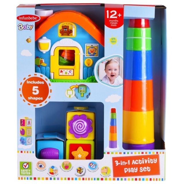 Big Steps 3-in-1 Activity Play Set