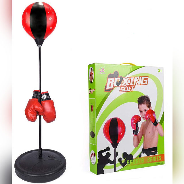 Bokso kriaušė su pirštinėmis Sports Series Boxing Suit