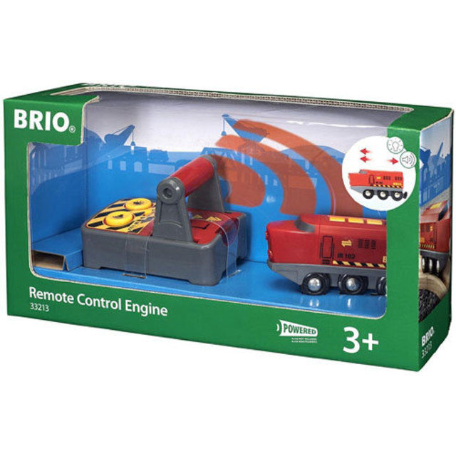 Brio 33213 Remote Control Engine, 2 Pieces Train