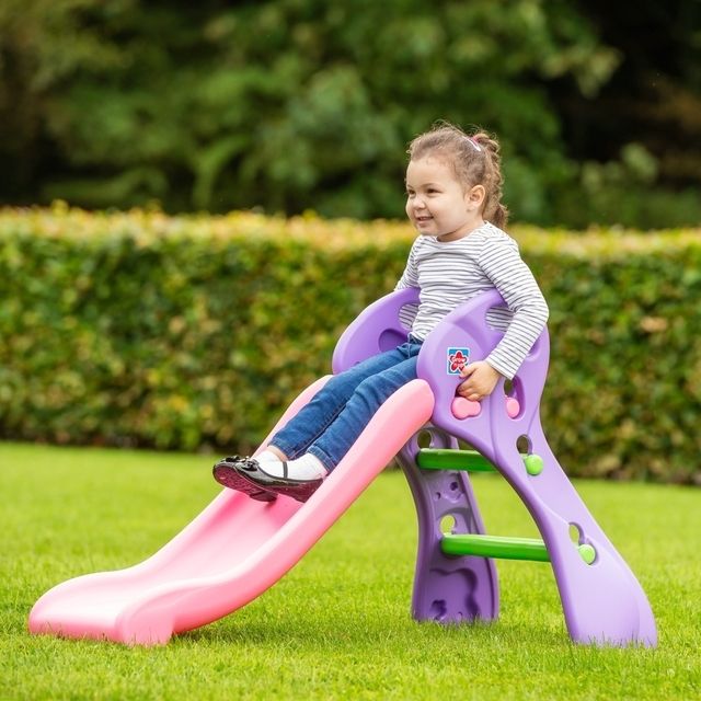 Čiuožykla Grow'n Up Qwikfold Babyrutsche Climb'N Slide Pink