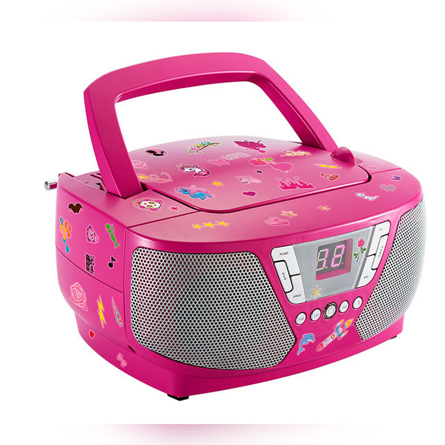 Tragbares CD/Radio - Kids pink