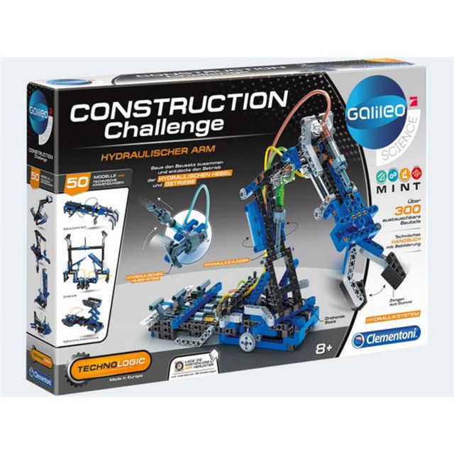 Clementoni Construction Challange HYDRAULIK žaislas konstruktorius