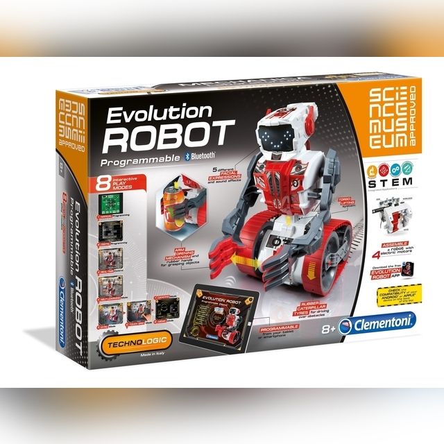 Clementoni evolution robot 61282 robotas žaislas konstruktorius