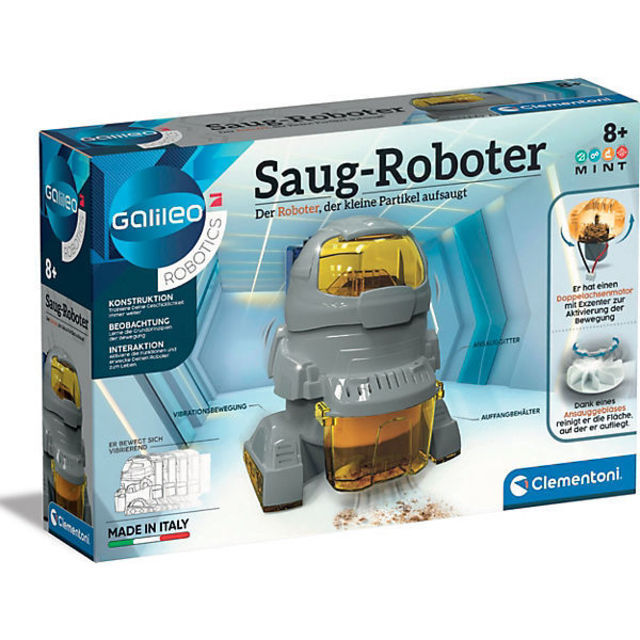 Clementoni Robotas - konstruktorius Science Galileo Saug-Roboter Mint