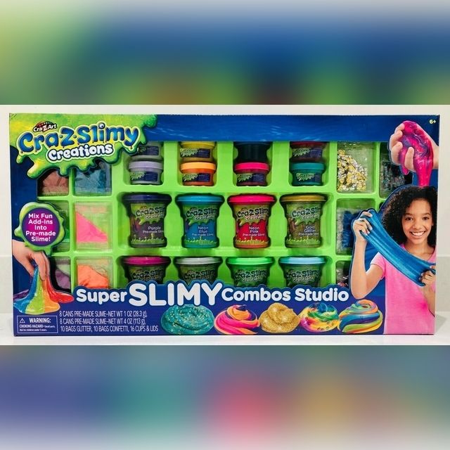 Šlykštukai - Slime Cra-Z-Art - Cra-Z-Slimy Creations - Super Slimy Combo Studio