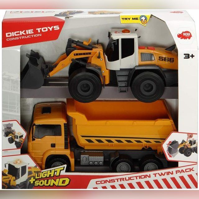 Dickey Toys traktorius su sunkvežimiu
