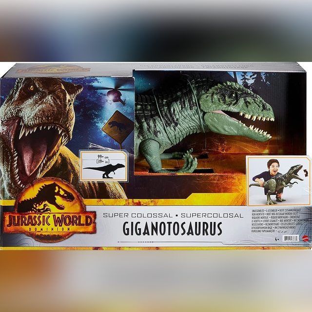 Didelis dinozauras Jurassic World Giganotosaurus 99 cm