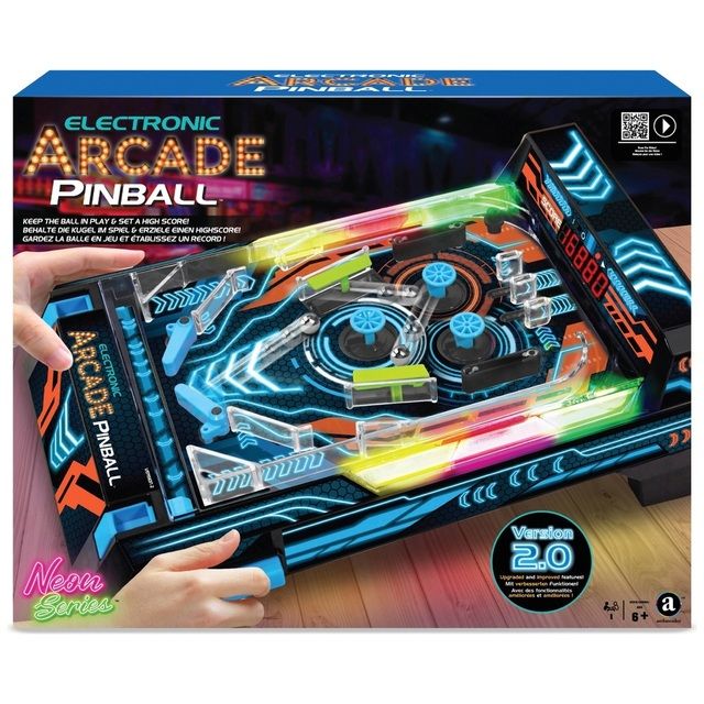 Electronic Arcade Pinball Neon Series Version 2.0
