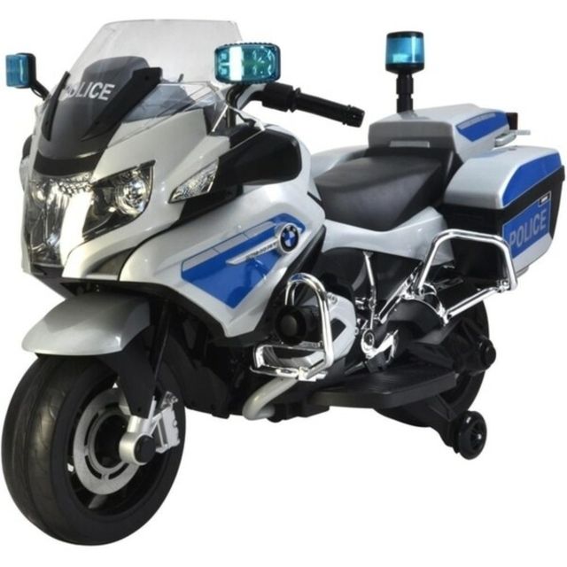 Elektromobilis 6V BMW Police Motorcycle Electric Ride On