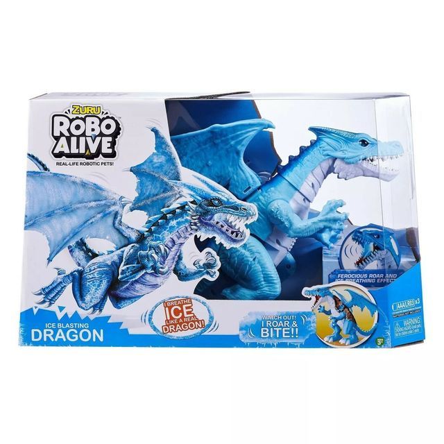 Electronic Walking Dragon, Blue Robo Alive