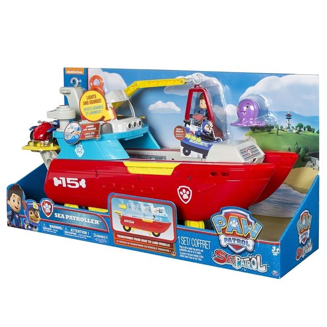 Figūrėlių rinkinys Šunyčiai Patruliai (Paw Patrol) Sea Patroller