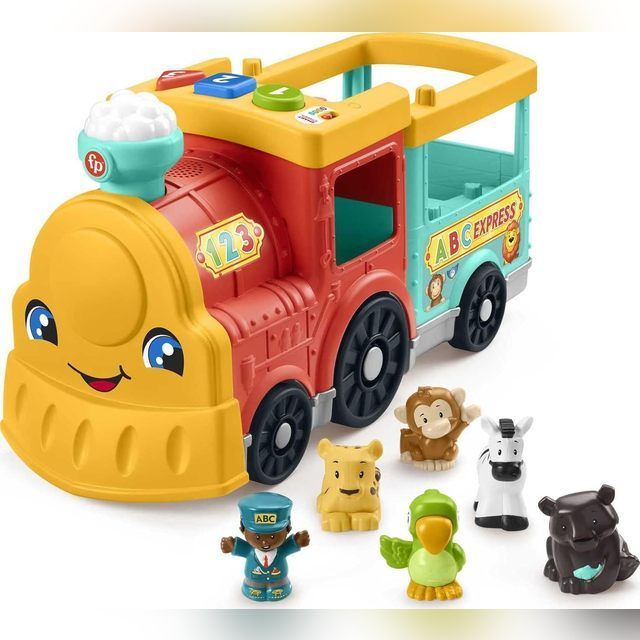 Fisher-Price Little People Toy Big ABC Animal Train