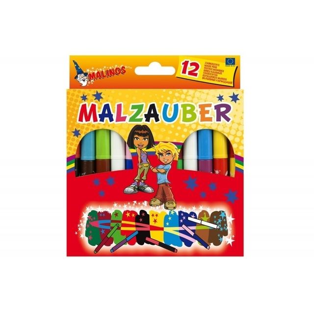 Flomasteriai MALINOS Malzauber 12