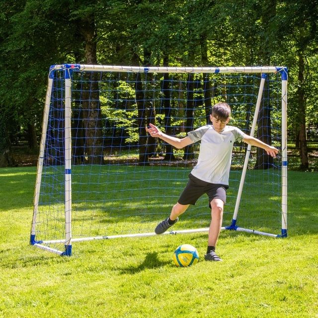 Futbolo vartai su tinkleliu 8ft x 6ft Pro Football Goal 240x100