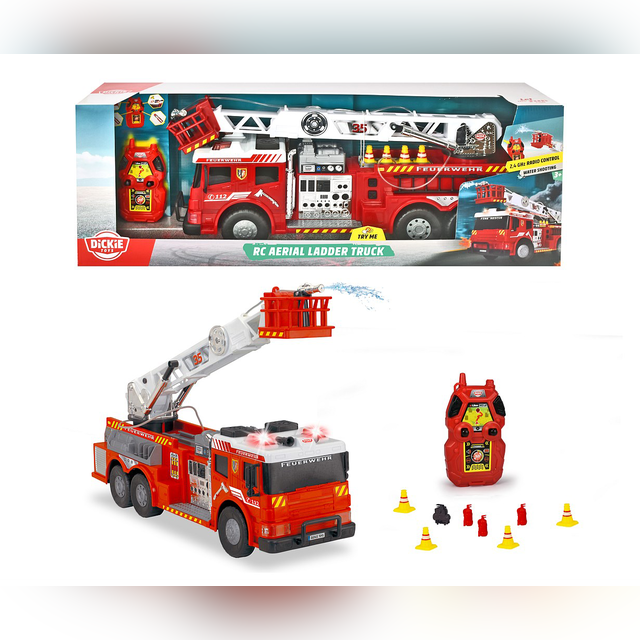 Dickie Toys Radio Control Aerial Ladder Truck