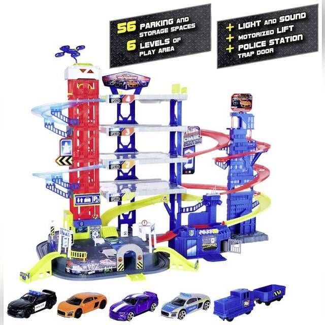 Garažas Majorette Super Chase Center Garage