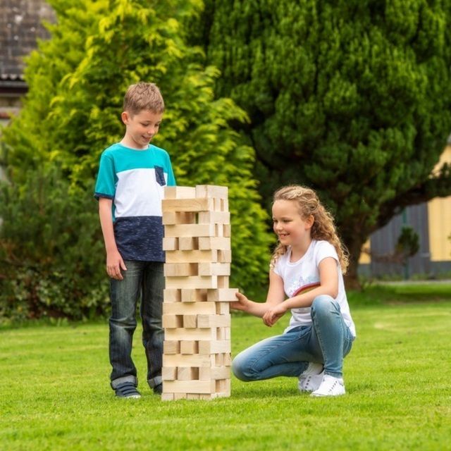 Giant Wooden Tumbling Tower Blocks