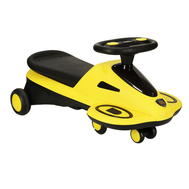 Gravity roller KX LED wheels yellow/black KX4221_2