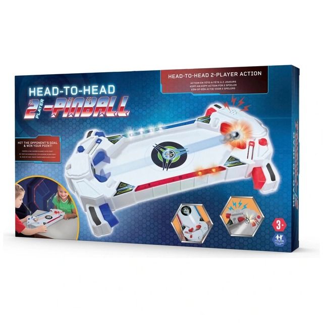 Head-to-head 2 Player Pinball Game