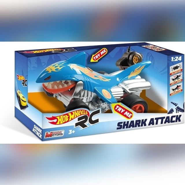 HOT WHEELS automobilis RC Creatures Shark Attack, 63504