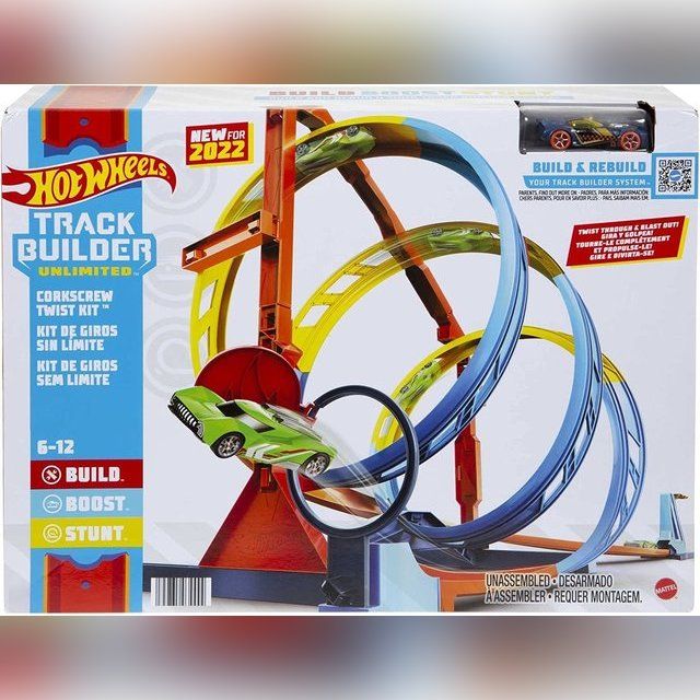 HOT WHEELS rinkinys Kilpos, Corkscrew HDX79