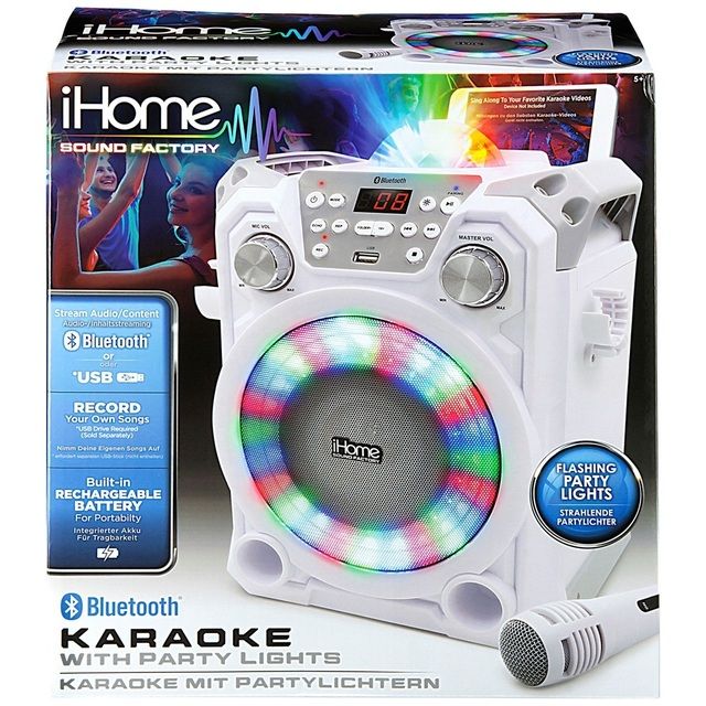 iHome Sound Factory Singers Karaoke Machine iSF-22