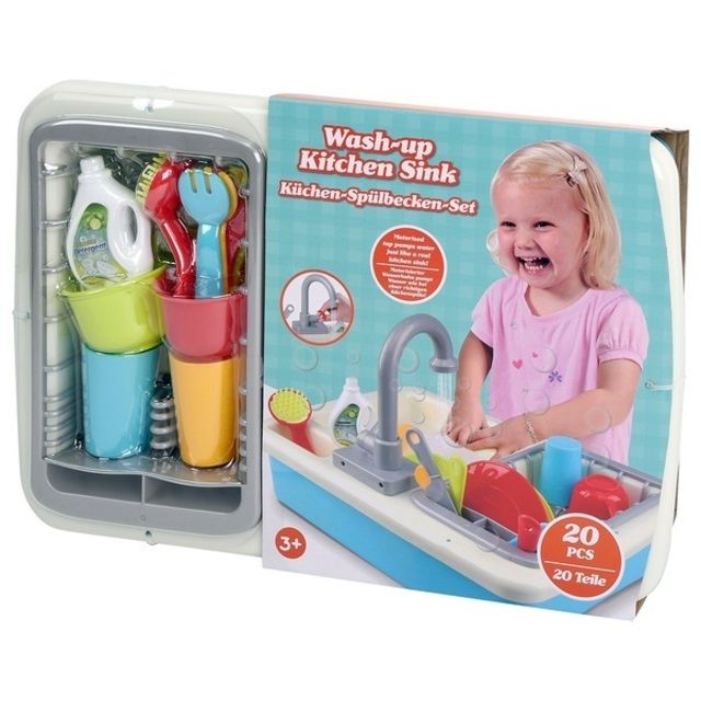 Indų plautuvė su priedais Wash Up Kitchen Sink
