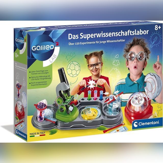Jaunojo chemiko rinkinys Clementoni The Super Science Laboratory