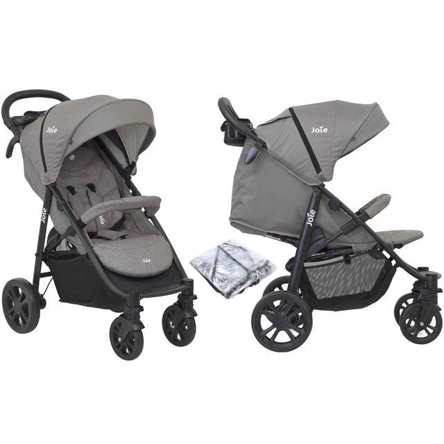 JOIE vežimėlis LITETRAX 4 , gray flannel