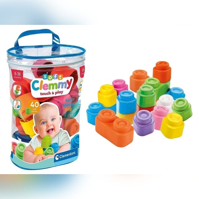 Clementoni Soft Clemmy touch and play blocks
