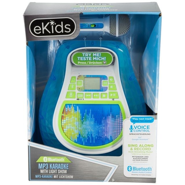 Karaoke kolonėlė Bluetooth Karaoke Machine for Kids - Blue