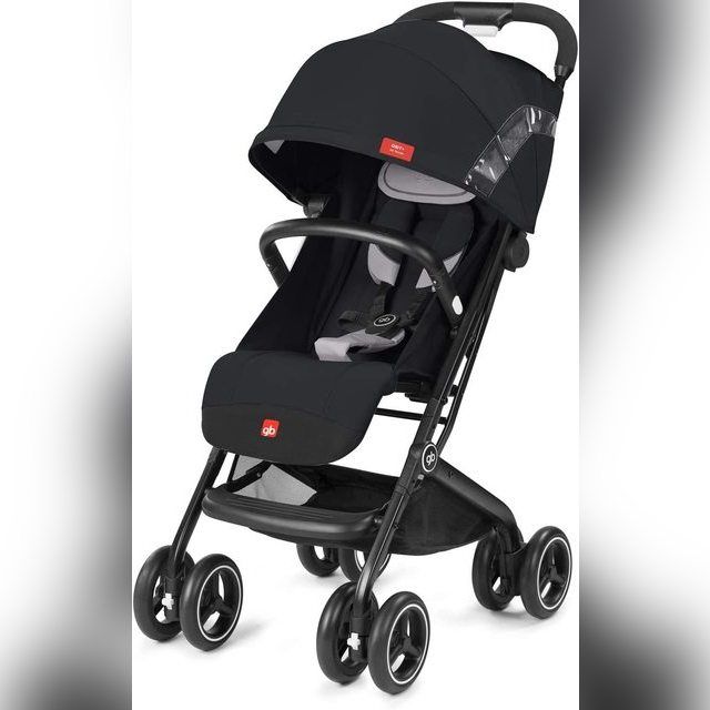 Kelioninis vežimėlis GB Qbit+ All Terrain Compact Pushchair Velvet Black
