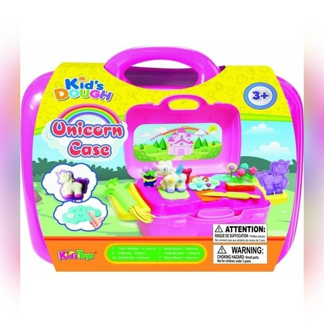 Kid's DOUGH modelino/plastilino rinkinys dėžutėje Unicorn Case, 11312