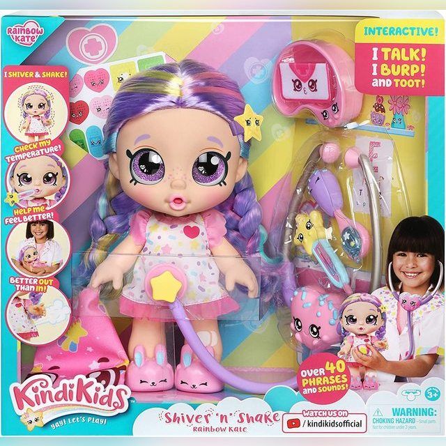 Kindi Kids Shiver 'n' Shake Rainbow Kate