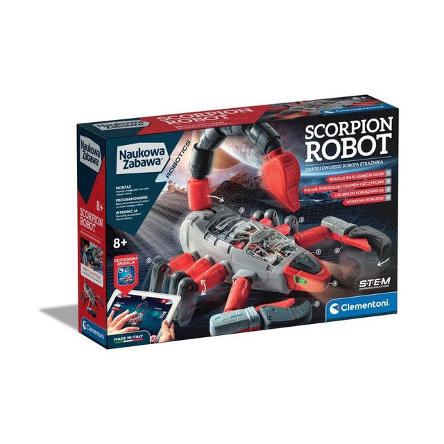 Konstrukctorius Clementoni Construction blocks Robot Mecha Scorpion 50718