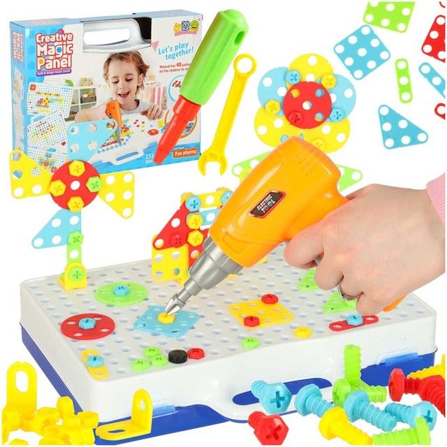 Construction set with screwdriver 151 pcs KX7838
