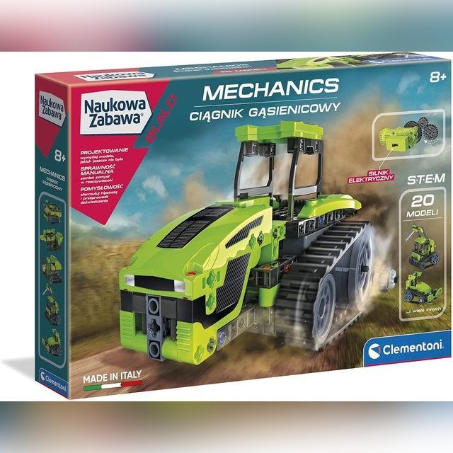 Construction set Clementoni Caterpillar tractor 50689