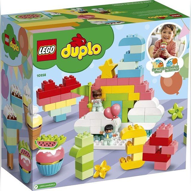 Konstruktorius LEGO Duplo Kūrybiškas gimtadienio vakarėlis 10958