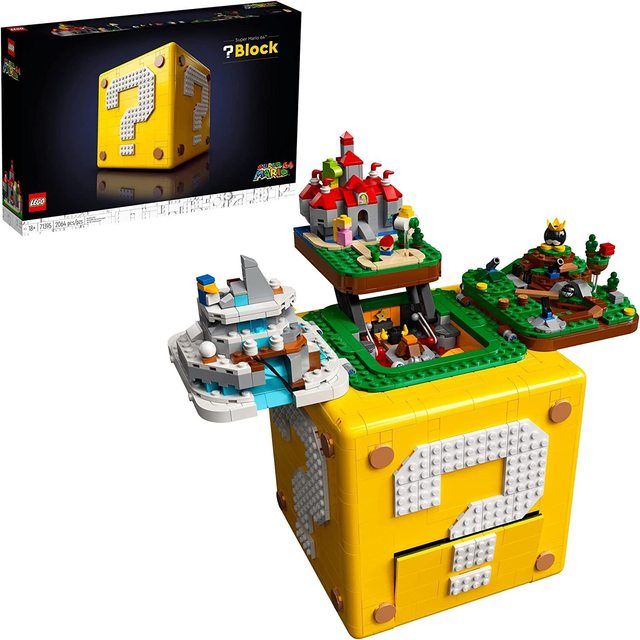 LEGO Super Mario 64 Question Mark Block 71395 Building Kit