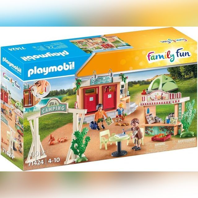Constructor Playmobil Campsite 71424