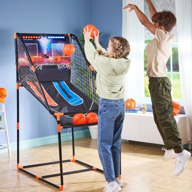 Krepšinio žaidimas Double Shot Basketball Arcade Game	LED