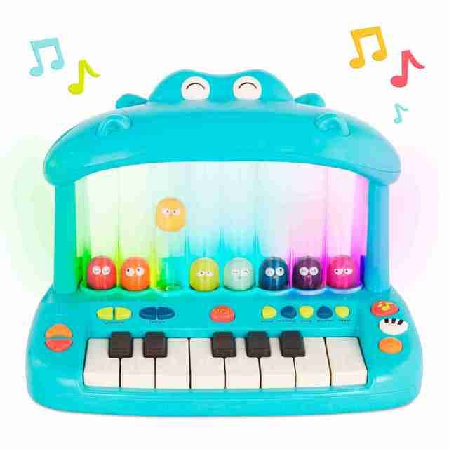 Land of B Hippo Pop Play Piano by BToys