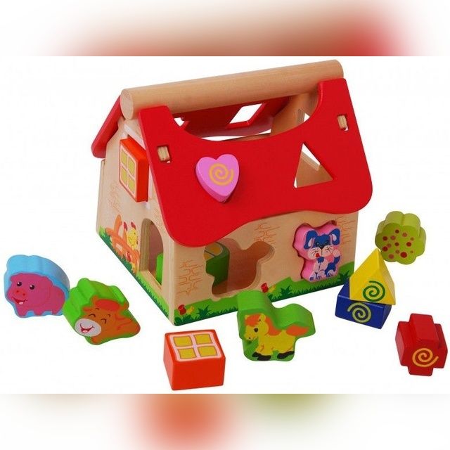 Educational toy Gerardos Toys Wooden Farmhouse