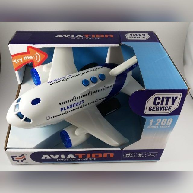 Airplane Aviation City service Swede