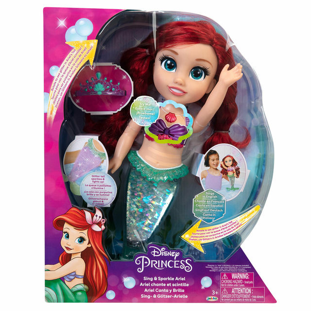 Lėlė Disney Princess Sing and Sparkle Ariel Doll